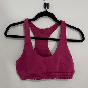 ALO Yoga Magenta Racerback Sports Bra